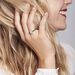 Bague Charlene Platine Blanc Diamant - Bagues avec pierre Femme | Histoire d’Or
