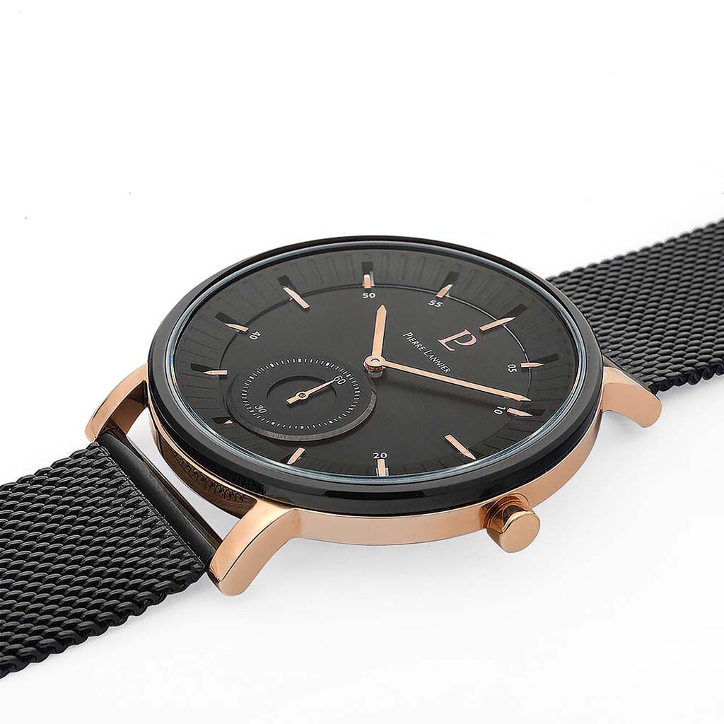 Montre Pierre Lannier Woofer Noir - Montres Homme | Histoire d’Or