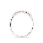 Alliance Eloise Or Blanc Diamant - Alliances Femme | Histoire d&rsquo;Or