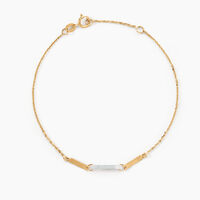 Bracelet Halcyone Or Jaune Nacre