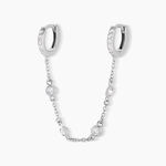 Bijou D'oreille Unitaire Argent Blanc Gretus Oxydes De Zirconium - Boucles d'oreilles fantaisie Femme | Histoire d&rsquo;Or