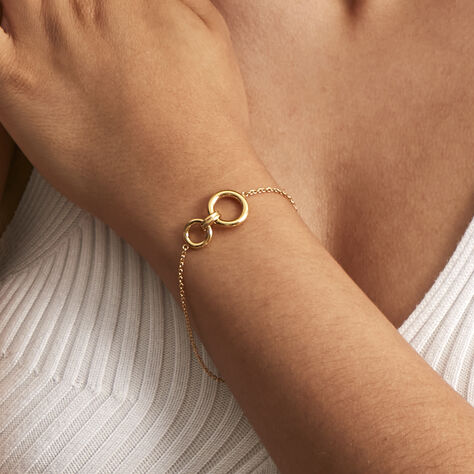 Bracelet Giachetta Acier Doré - Bracelets Femme | Histoire d’Or