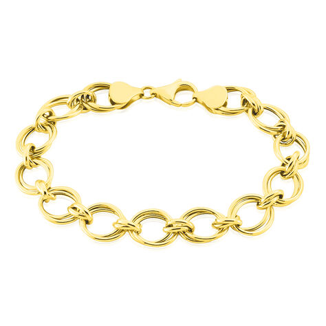 Bracelet Aaron Maille Fantaisie Or Jaune - Bracelets Femme | Histoire d’Or