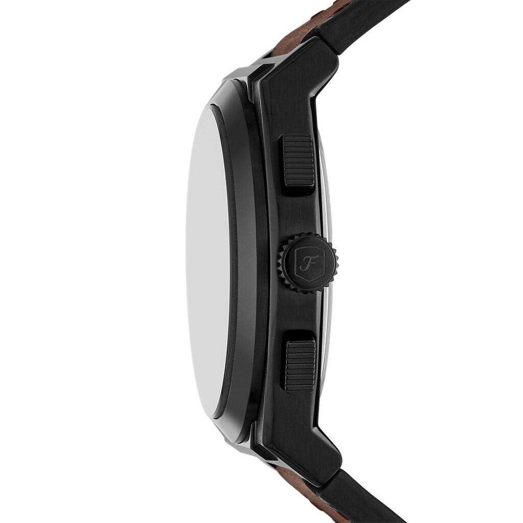Montre Fossil Everett Noir - F&ecirc;te des p&egrave;res Homme | Histoire d&rsquo;Or