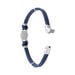 Bracelet Paulette Acier Blanc - Bracelets cordon Homme | Histoire d’Or