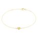 Bracelet Or Jaune Adorjan Diamants - Bracelets Femme | Histoire d’Or