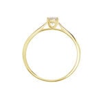 Bague Solitaire Aphrodite Or Jaune Diamant - Bagues solitaires Femme | Histoire d&rsquo;Or