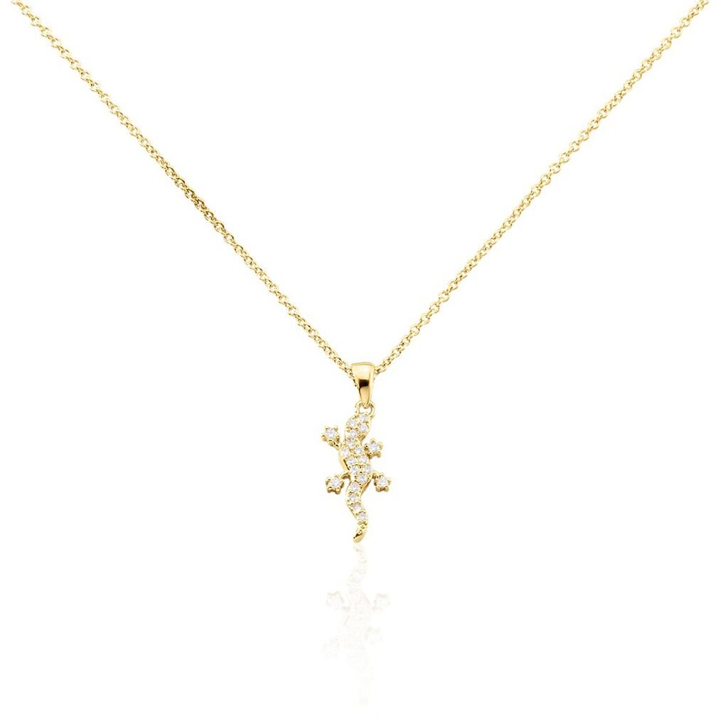 Collier Lehar Plaqué Or Oxyde - Colliers fantaisie Femme | Histoire d’Or