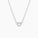 Collier Phanie Argent Blanc Oxyde De Zirconium - F&ecirc;te des m&egrave;res Femme | Histoire d&rsquo;Or