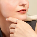 Bague Lua Argent Blanc Perle De Culture Oxyde De Zirconium - Bagues solitaires Femme | Histoire d&rsquo;Or