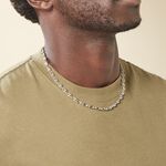 Collier Carrus Argent Blanc - Chaines Homme | Histoire d&rsquo;Or