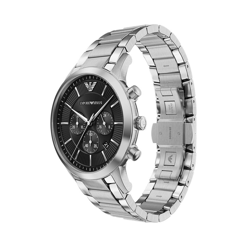 Montre Emporio Armani Noir - Montres Homme | Histoire d&rsquo;Or