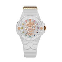 Montre Philipp Plein The Skull Ecoceramic Blanc