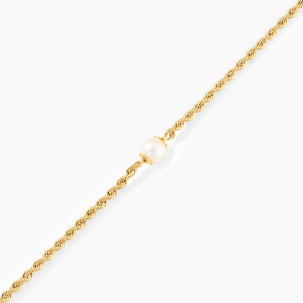 Bracelet Jerry Or Jaune Perle De Culture - Bracelets Femme | Histoire d&rsquo;Or