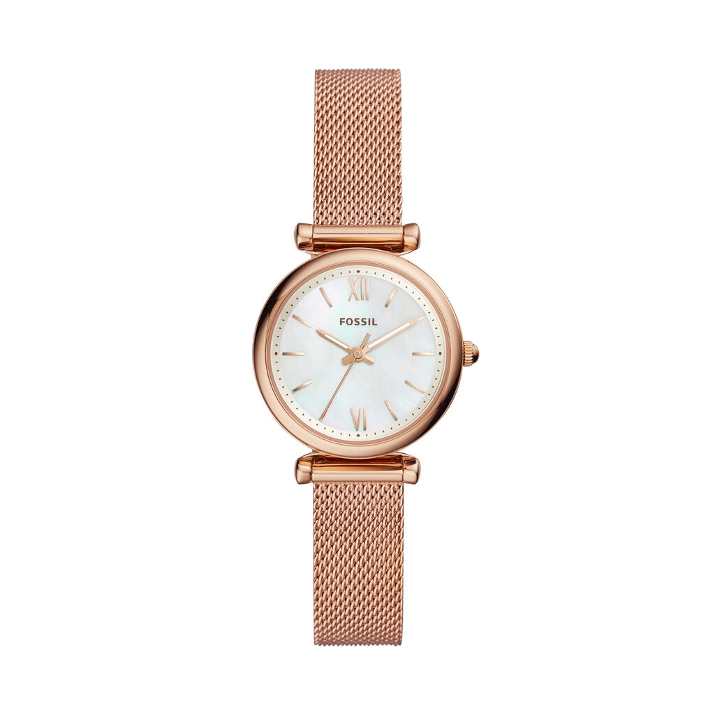 Montre Fossil Carlie Mini Nacre - Montres Femme | Histoire d&rsquo;Or