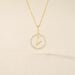Pendentif Gabe Or Jaune Oxyde De Zirconium - Pendentifs Femme | Histoire d’Or