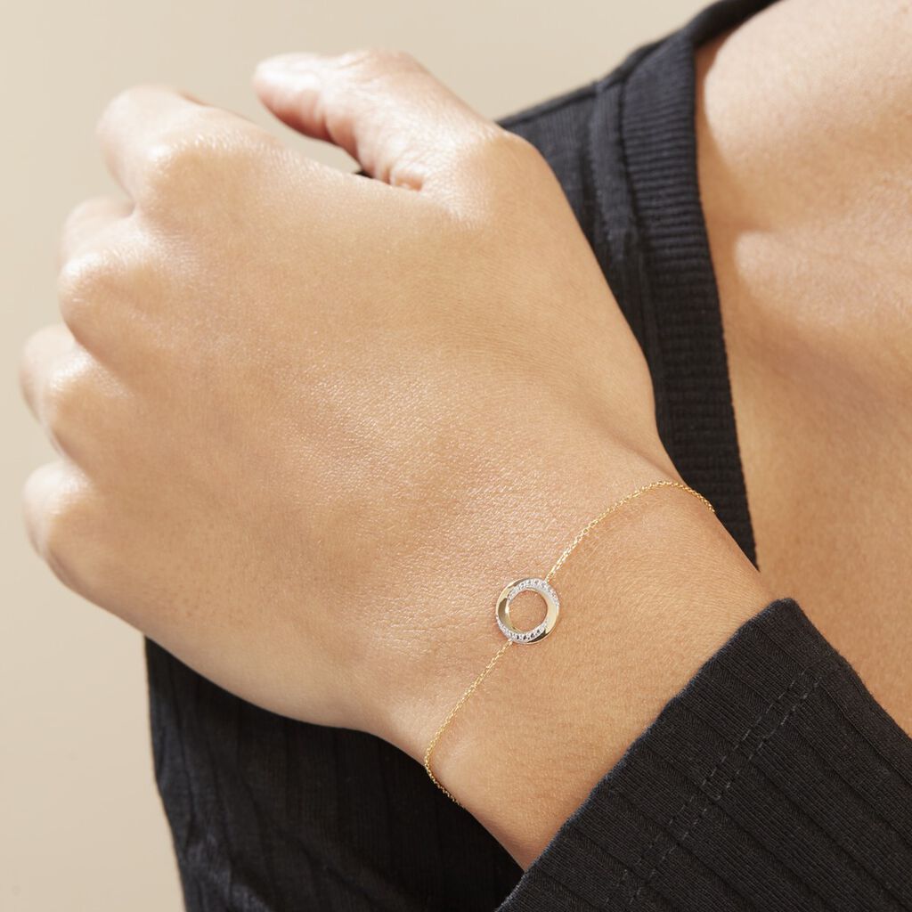 Bracelet Or Jaune Pamila Diamants - Bracelets Femme | Histoire d’Or