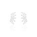 Bijoux D'oreilles Edma Or Blanc Oxyde De Zirconium - Ear cuffs Femme | Histoire d’Or