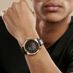 Montre Pierre Lannier Fleuret Noir - Montres Homme | Histoire d&rsquo;Or