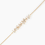 Bracelet Waouh Plaqu&eacute; Or Jaune Oxyde De Zirconium - Bracelets Femme | Histoire d&rsquo;Or