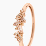 Bague Rio Argent Rose Oxyde De Zirconium - Bagues avec pierre Femme | Histoire d&rsquo;Or
