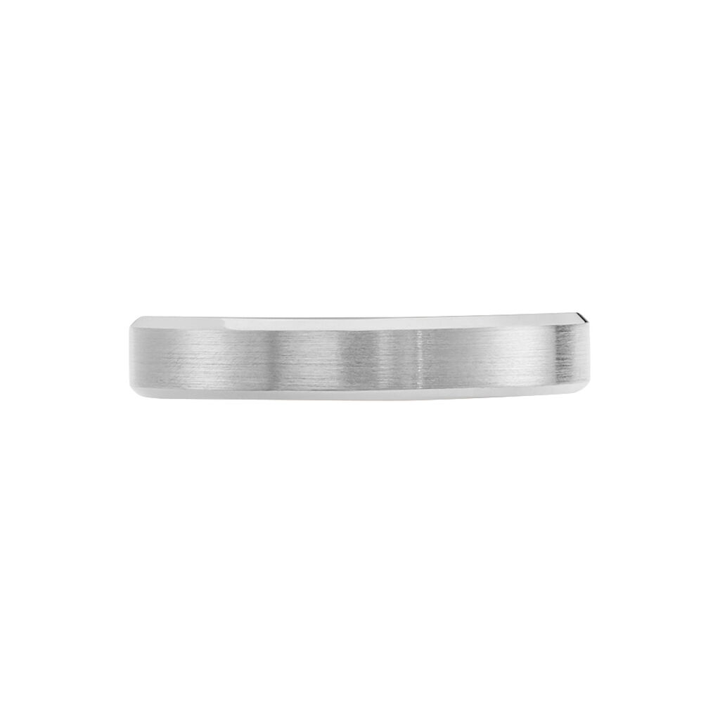 Alliance Rominus Ruban Plat Palladium Blanc - Alliances Homme | Histoire d’Or