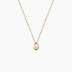 Collier Forever Plaqu&eacute; Or Jaune - Colliers Femme | Histoire d&rsquo;Or