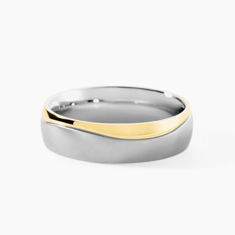 Bague Jourdan Acier - Bagues fantaisie Homme | Histoire d&rsquo;Or