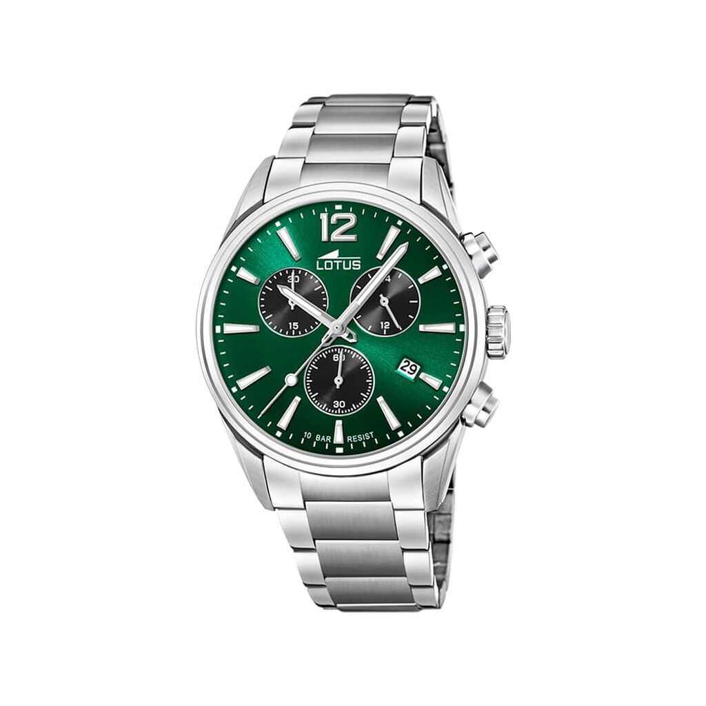 Montre Lotus Chrono Vert - Montres Homme | Histoire d’Or