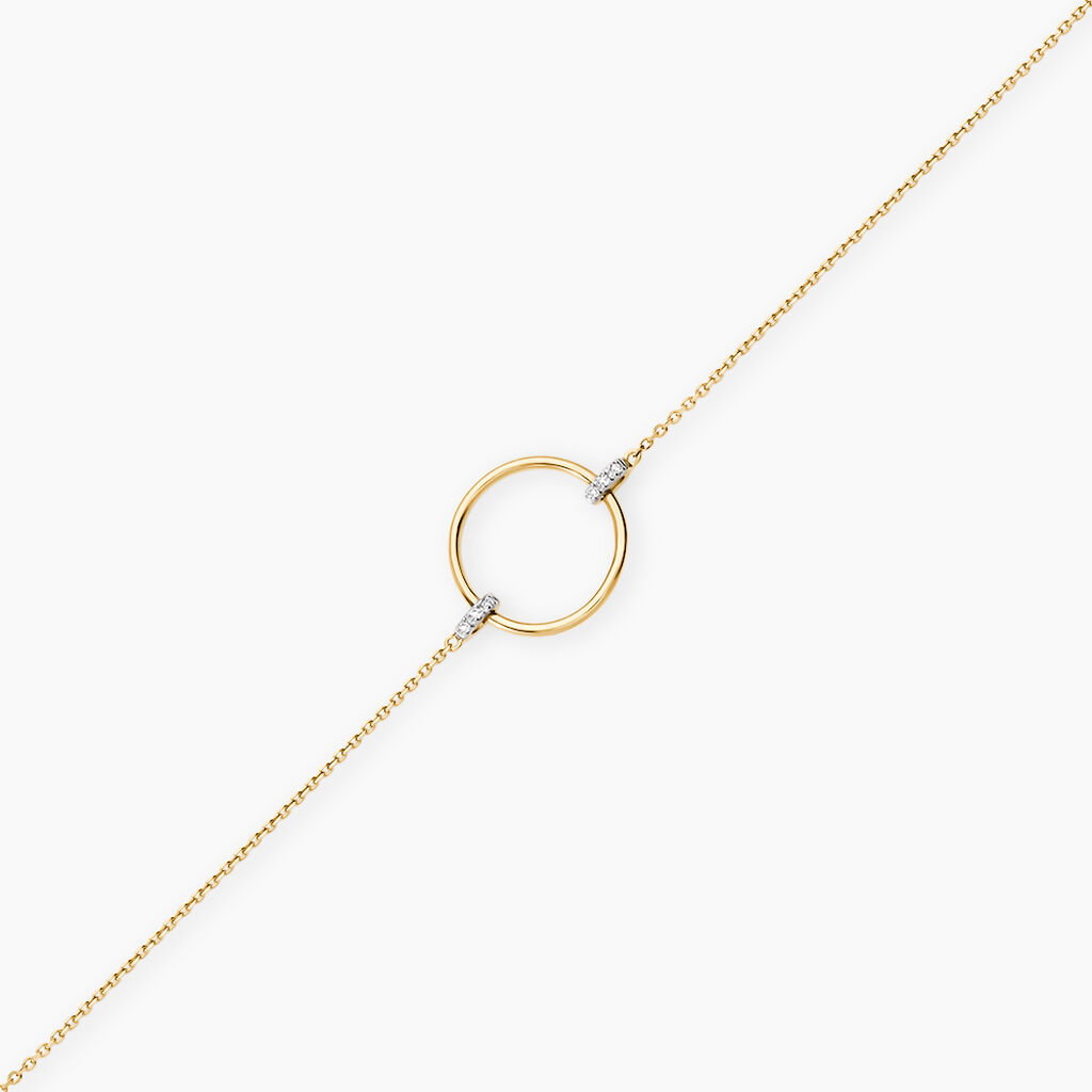 Bracelet Proserpine Or Jaune Diamant - Bracelets Femme | Histoire d&rsquo;Or