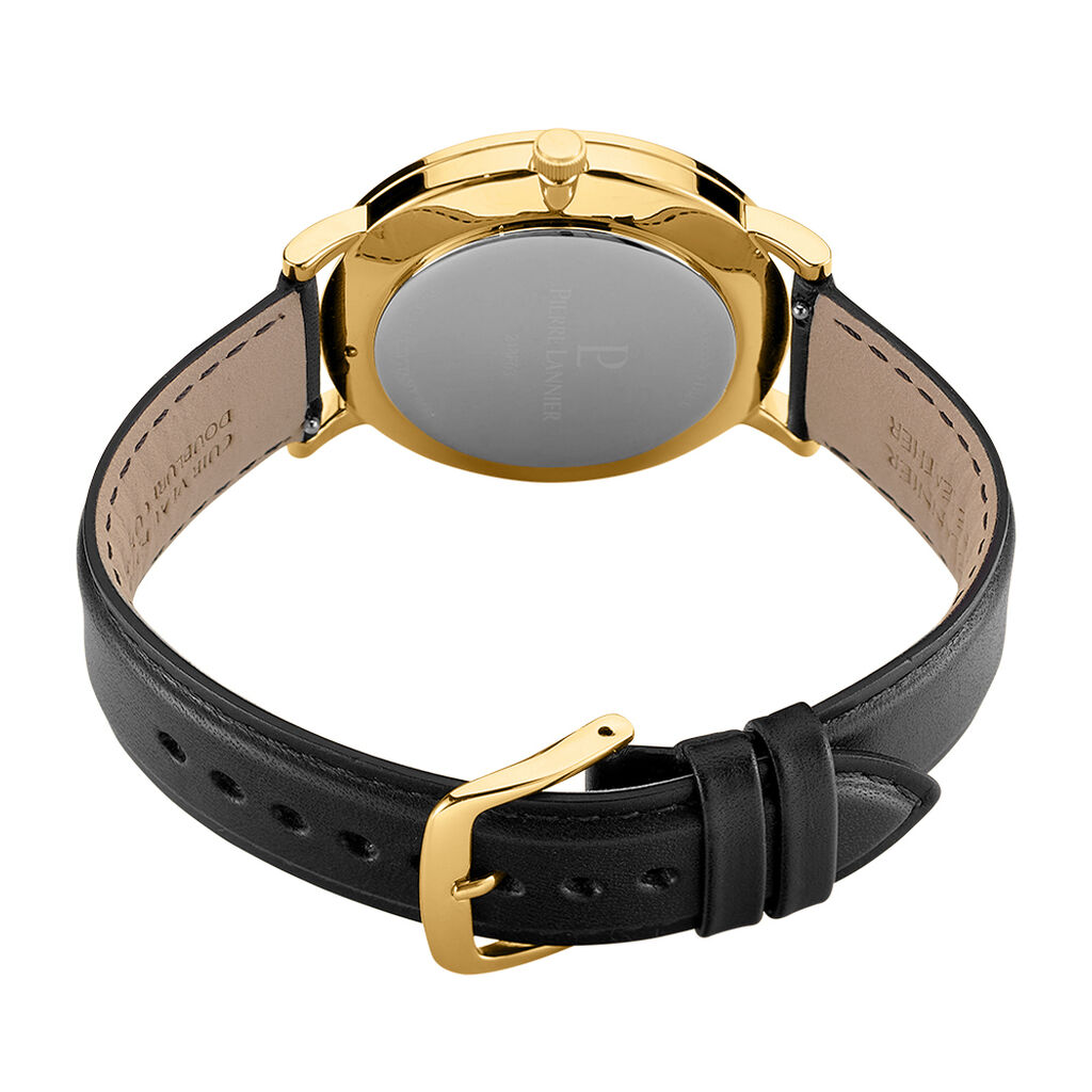 Montre Pierre Lannier Essential Noir - Montres Homme | Histoire d’Or