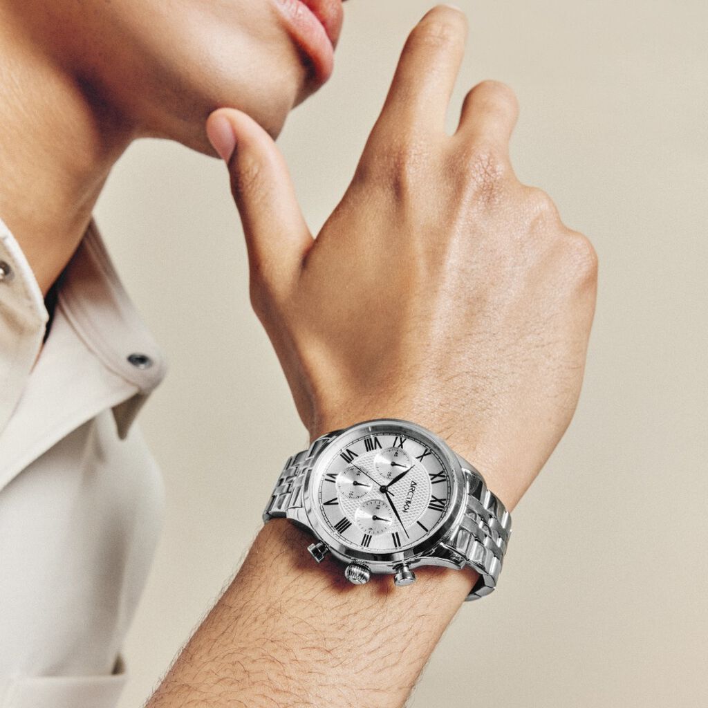Montre Arctik Citadine Argenté - Montres Homme | Histoire d’Or