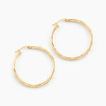 Cr&eacute;oles Youri Or Jaune - Boucles d'oreilles cr&eacute;oles Femme | Histoire d&rsquo;Or