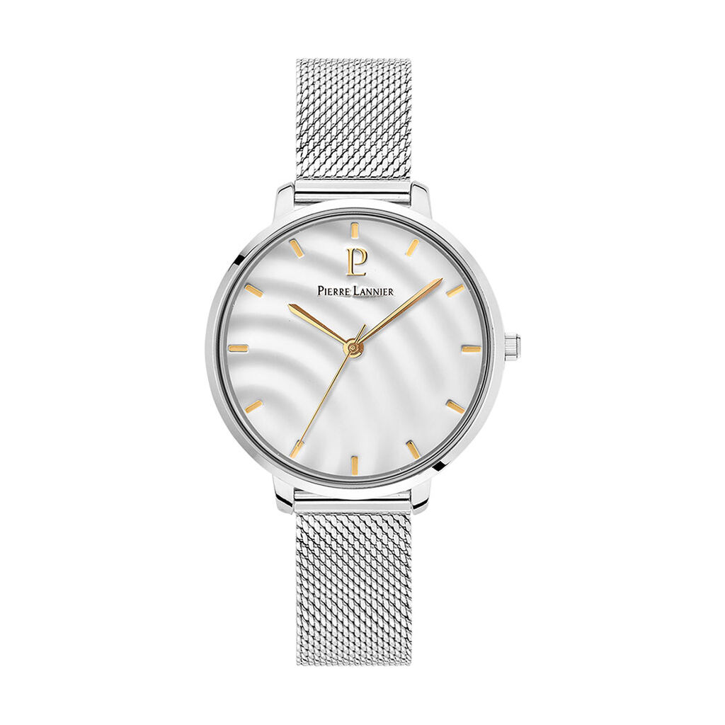 Montre Pierre Lannier Betty Blanc - Montres Femme | Histoire d’Or