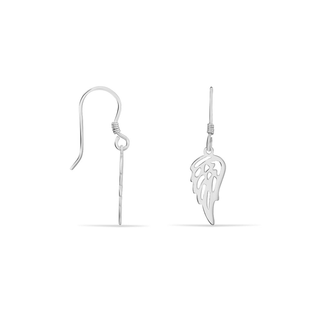 Boucles D'oreilles Pendantes Taiana Argent Blanc - Boucles d'oreilles fantaisie Femme | Histoire d’Or