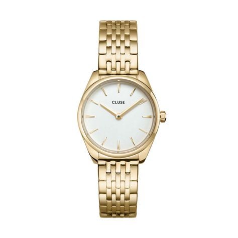 Montre Cluse Feroce Mini Blanc - Montres Femme | Histoire d’Or