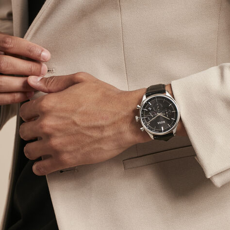 Montre Boss gregor Noir - Montres Homme | Histoire d’Or