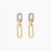 Boucles D'oreilles Pendantes Infinite Love Or Jaune Diamant - Boucles d'oreilles pendantes Femme | Histoire d’Or
