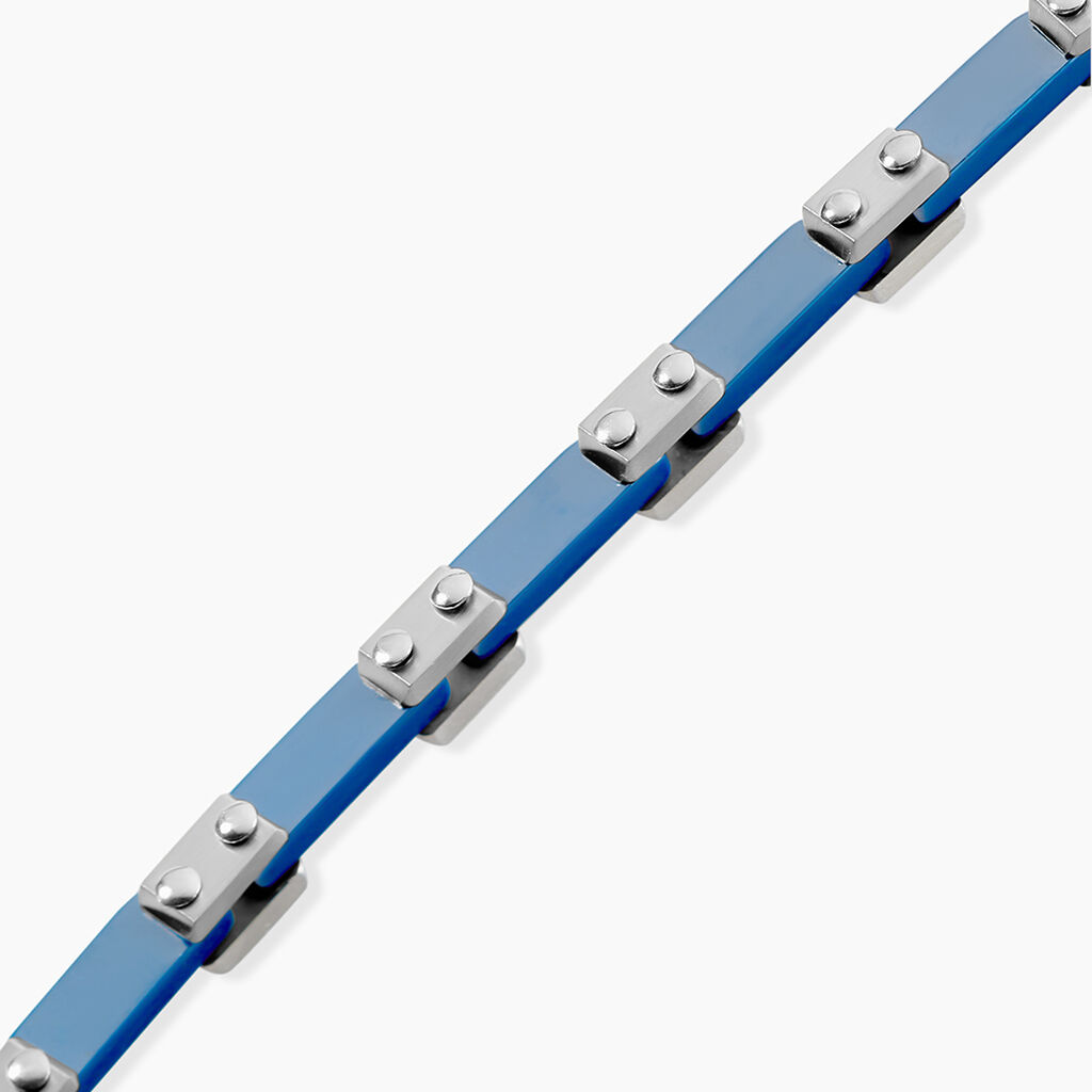Bracelet Jourdan Iain Acier Argenté - Nouveautés bijoux Homme | Histoire d’Or