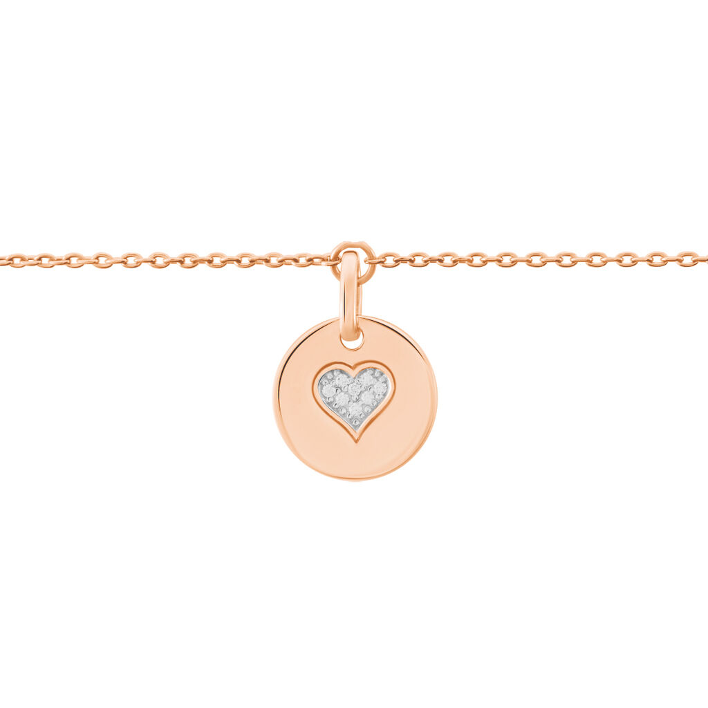 Bracelet Xaverie Argent Rose Oxyde - Bracelets fantaisie Femme | Histoire d’Or