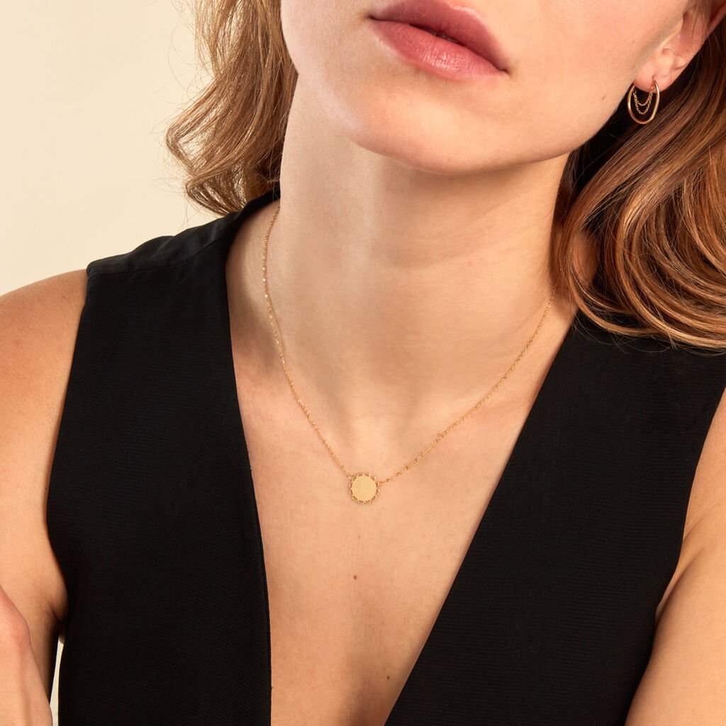 Collier Solaris Or Jaune - Colliers Femme | Histoire d&rsquo;Or