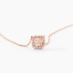 Collier Rio Argent Rose Oxyde De Zirconium - Colliers fantaisie Femme | Histoire d&rsquo;Or