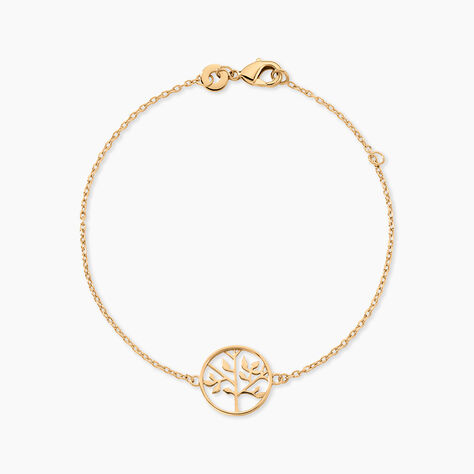 Bracelet Plaque Or Jaune Galvina - Bracelets Femme | Histoire d&rsquo;Or