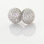 Boucles D'oreilles Puces Perta Argent Blanc Oxyde De Zirconium - Boucles d'oreilles fantaisie Femme | Histoire d&rsquo;Or