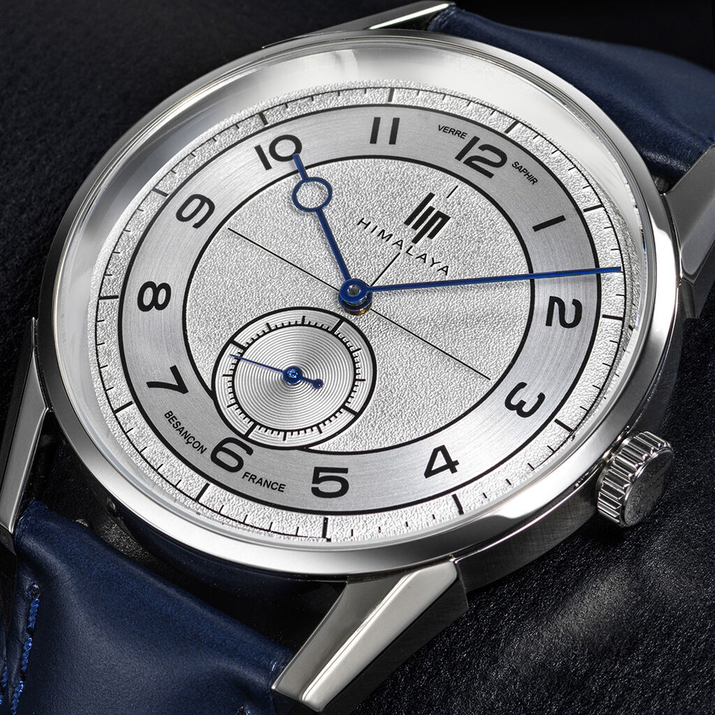 Montre Lip Himalaya 40 Argent&eacute; - F&ecirc;te des p&egrave;res Homme | Histoire d&rsquo;Or