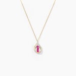 Collier Aurora Or Jaune Rubis Et Diamant - Colliers Femme | Histoire d&rsquo;Or