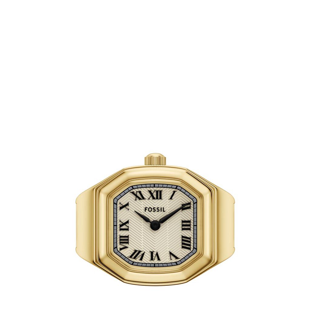 Montre Fossil Harlow Watch Ring Crème - Montres Femme | Histoire d’Or
