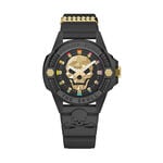 Montre Philipp Plein The Skull Ecoceramic Noir - Montres Homme | Histoire d&rsquo;Or