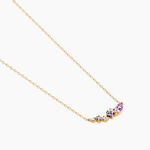 Collier Jardin Secret Or Jaune Am&eacute;thyste - Colliers Femme | Histoire d&rsquo;Or