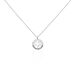 Collier Afaf Argent Blanc - Colliers fantaisie Femme | Histoire d’Or